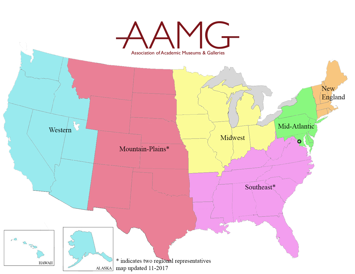 Mid-Atlantic Region (DC, DE, MD, NJ, NY, PA) Midwest Region (IA, IL, IN, MI...