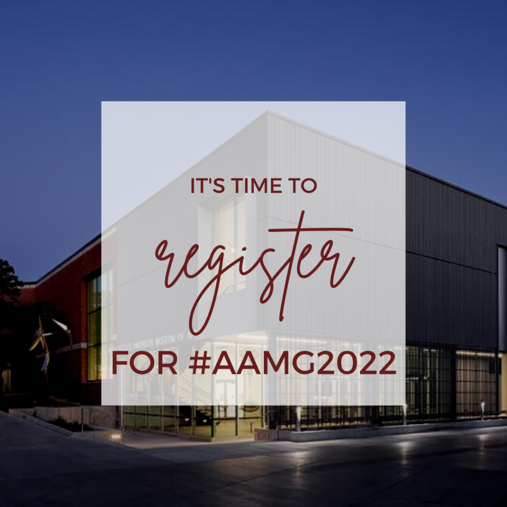 It's time to register for #AAMG2022